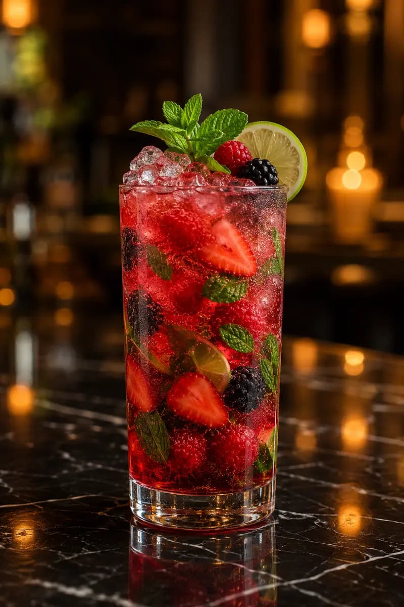 Berry Nojito